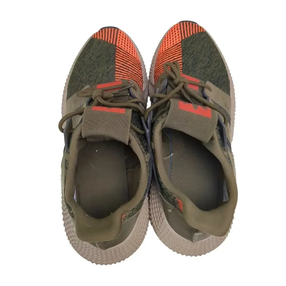 Men’s Adidas Prophere Trace Olive / Orange Sneakers Size 10.5